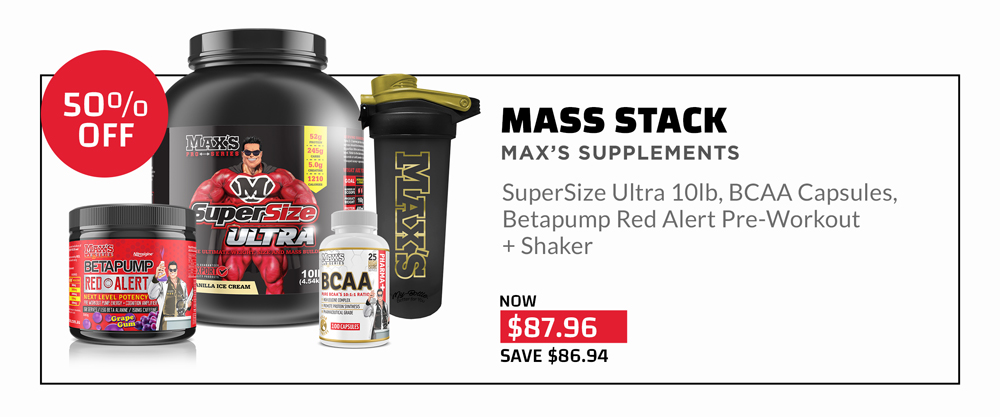 50% OFF Max's Stack