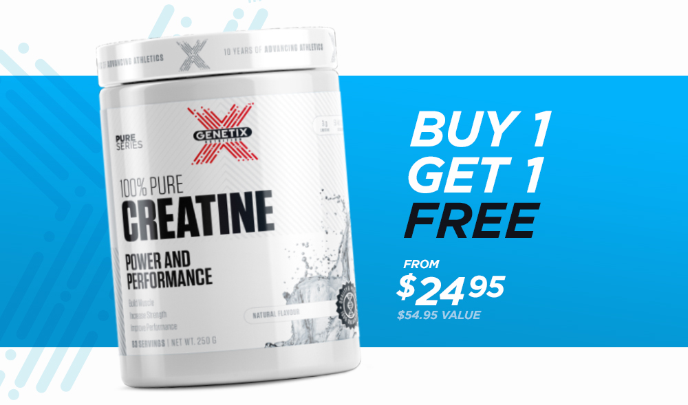 Buy 1 Get 1 Genetix Creatine