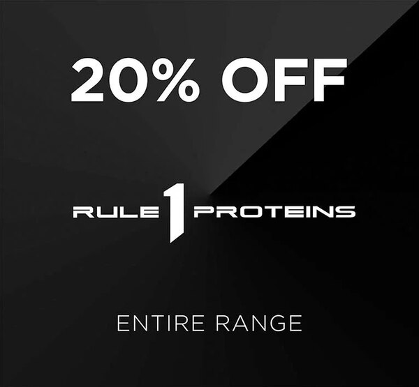 20% OFF  Rule 1 Proteins