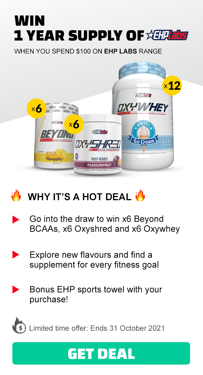 Win a year supply of EHP Labs*