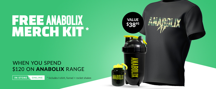 Free Anabolix Merch Kit*