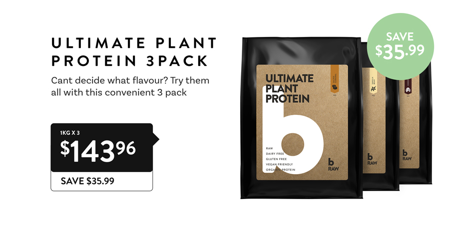 20% OFF Ultimate Plant Protein 3 Pack